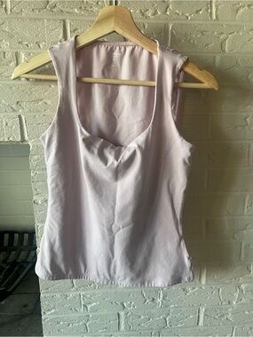 Express Body Contour Baby Pink Tank Top Size S